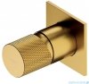Omnires Contour bateria prysznicowa podtynkowa złoty szczotkowany CT8045GLB